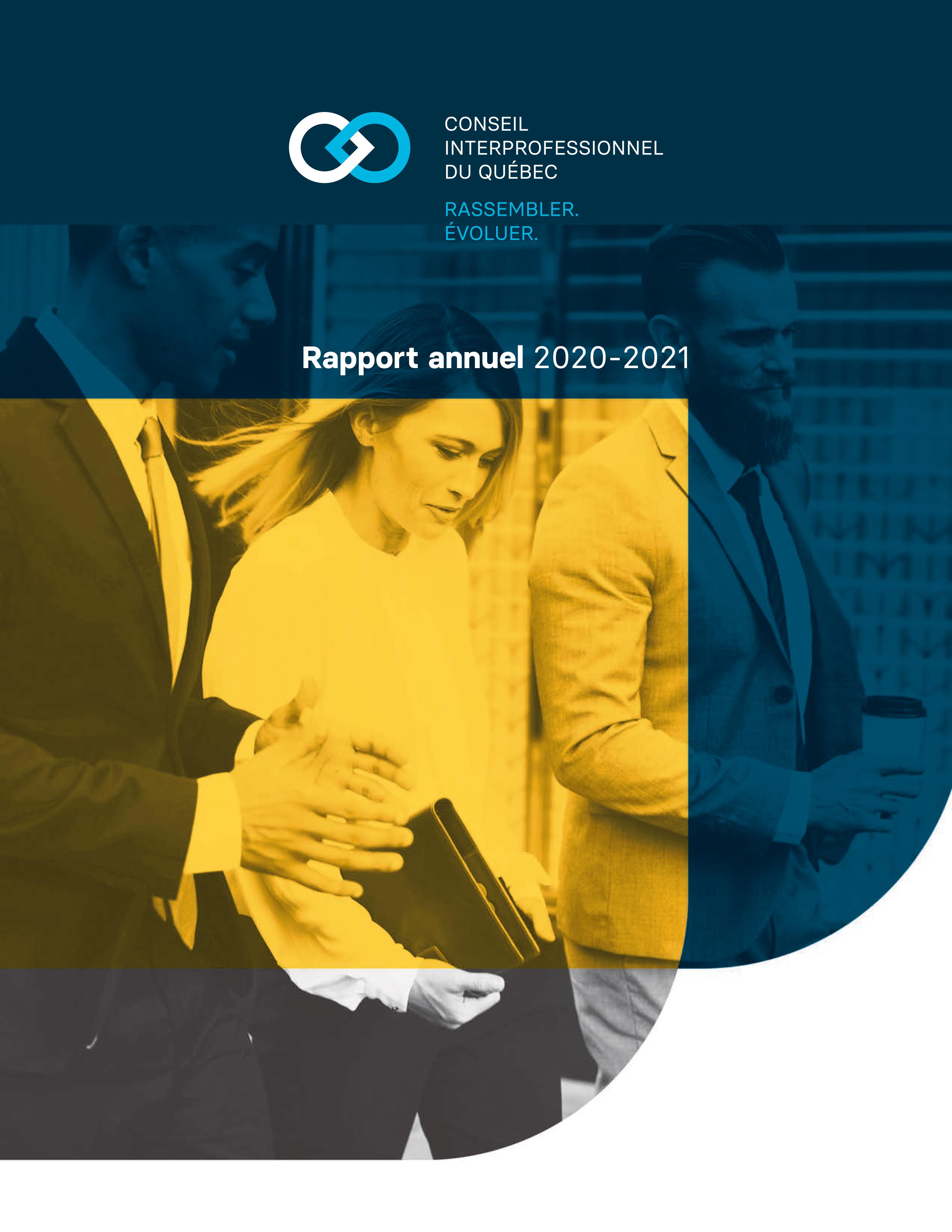 Rapport annuel principal