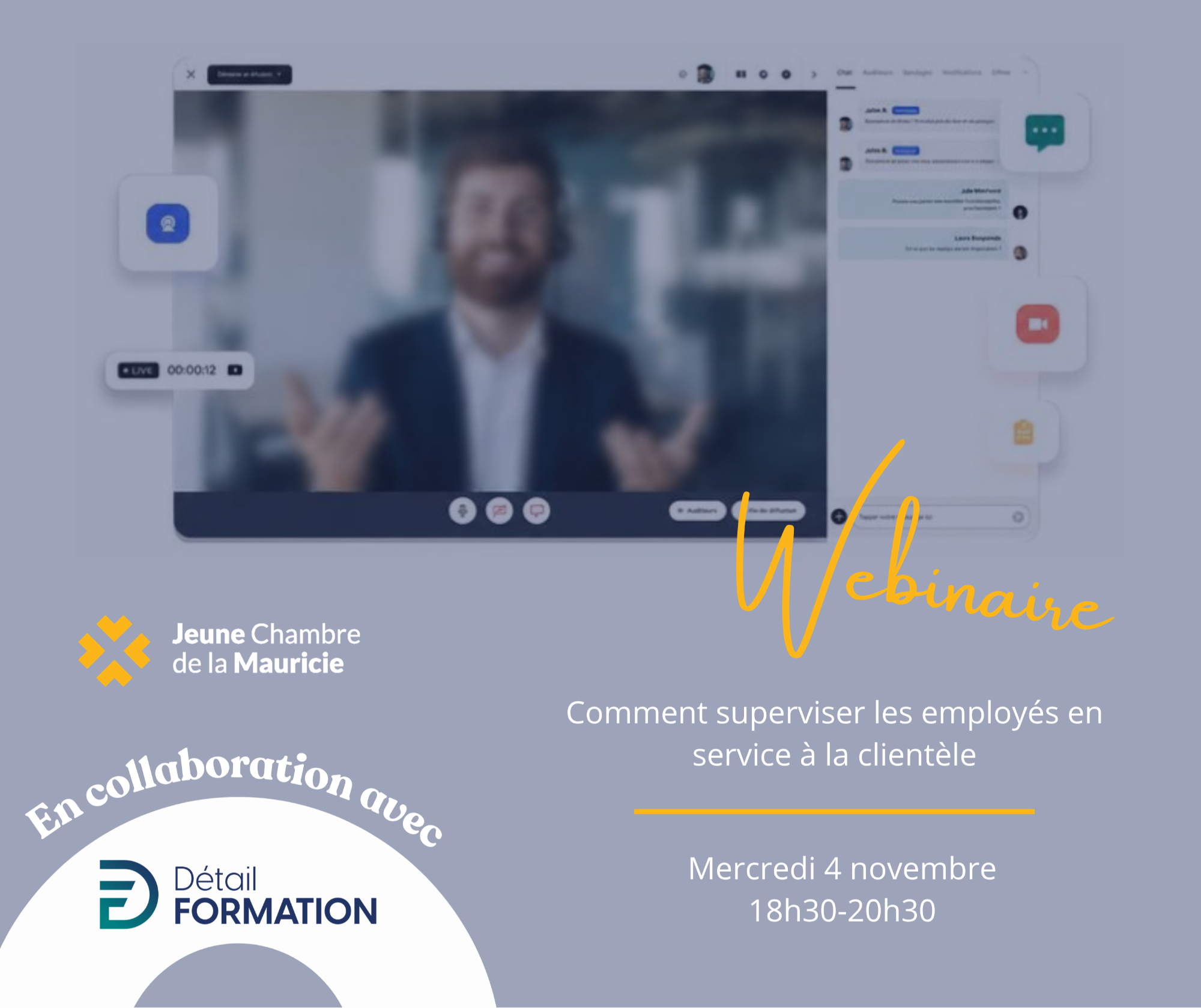 Webinaire | Comment superviser les employés en service à la clientèle