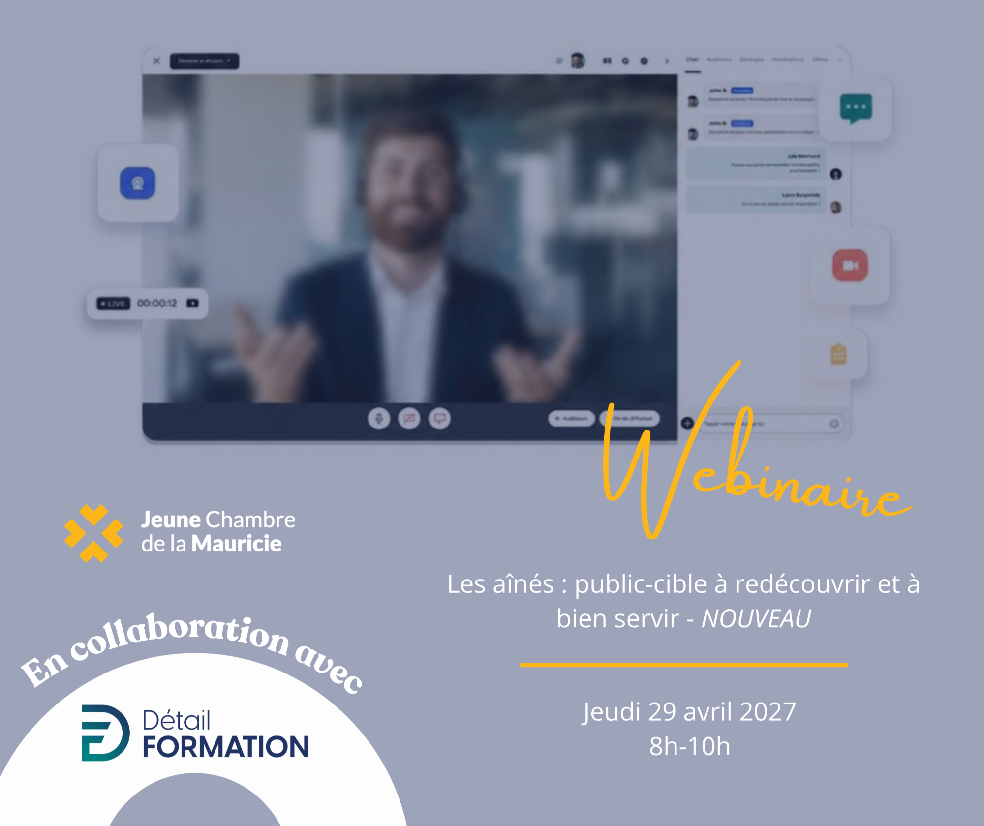 Webinaire | Les aînés : public-cible à redécouvrir et à bien servir