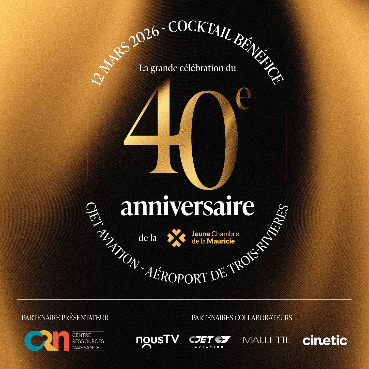 Événement 40e bénefice