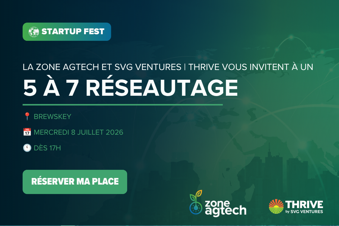 5 à 7 Agtech | En marge du Startupfest