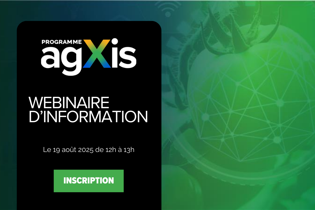 Webinaire d'information | Programme AgXis 2025