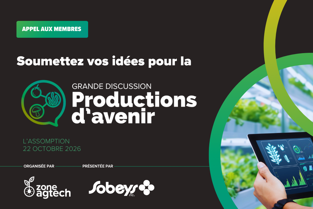 Appel à sujets | Grande discussion sur les productions d’avenir 2026