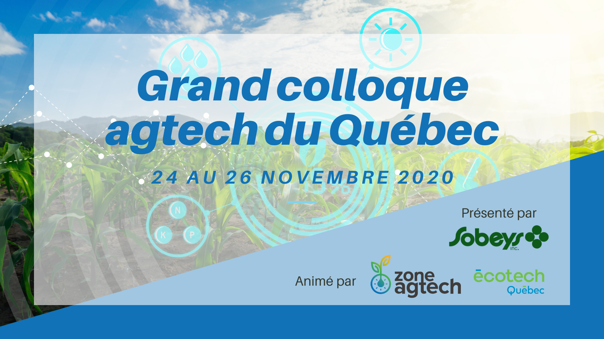 Grand colloque Agtech du Québec