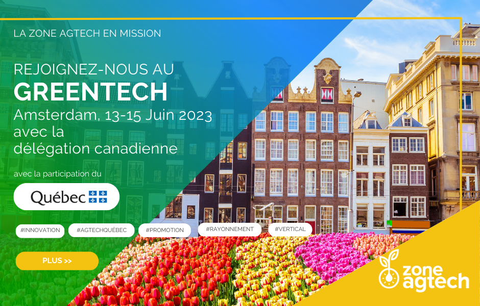 Mission commerciale au Pays-Bas | Salon GreenTech Amsterdam du 13 au 15 juin 2023