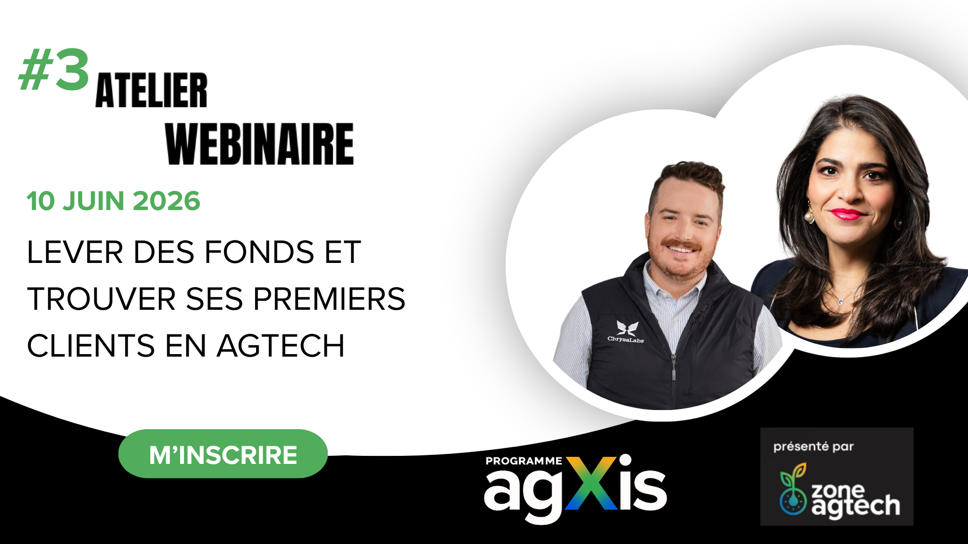 Série d’ateliers AgXis #3 – Lever des fonds et trouver ses premiers clients en agtech