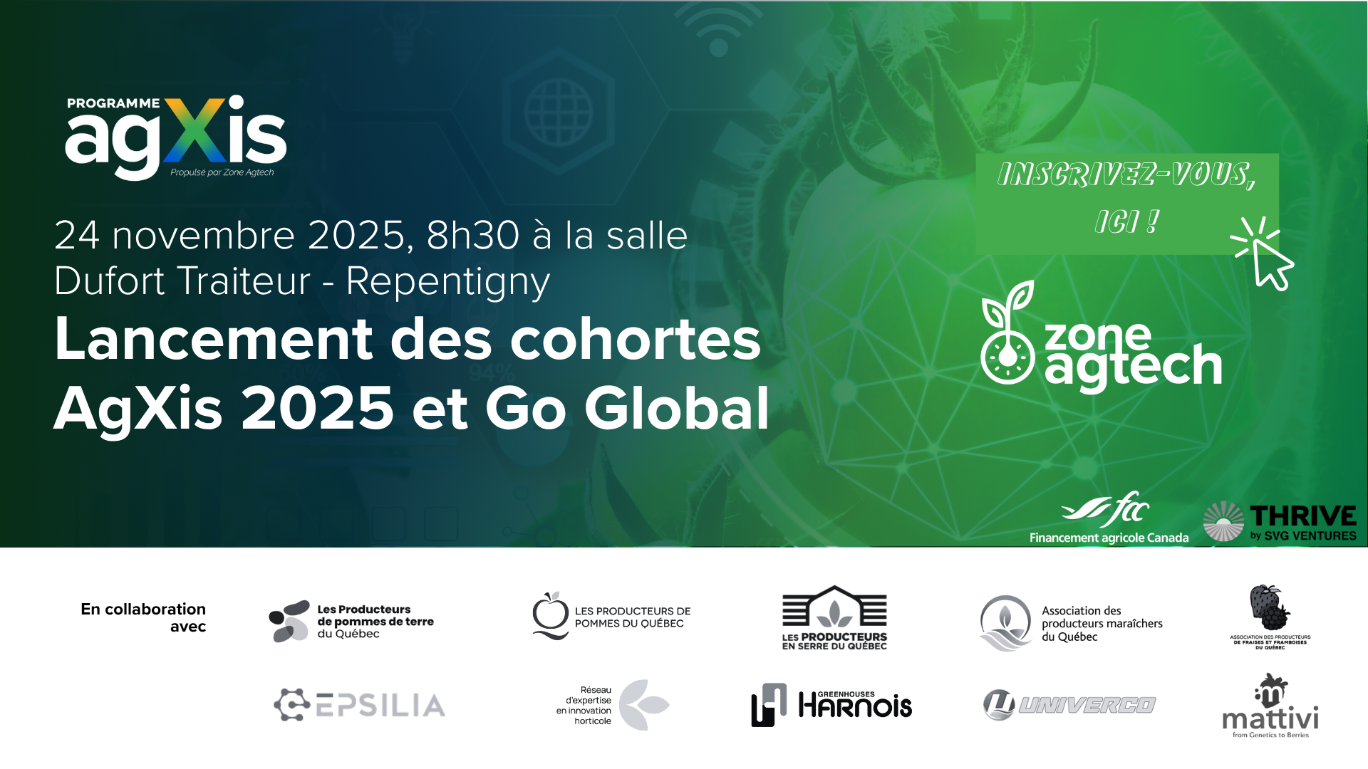 Lancement des cohortes AgXis 2025 et Go Global
