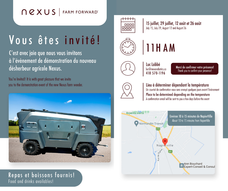 Journée de démonstration | Nexus Robotics