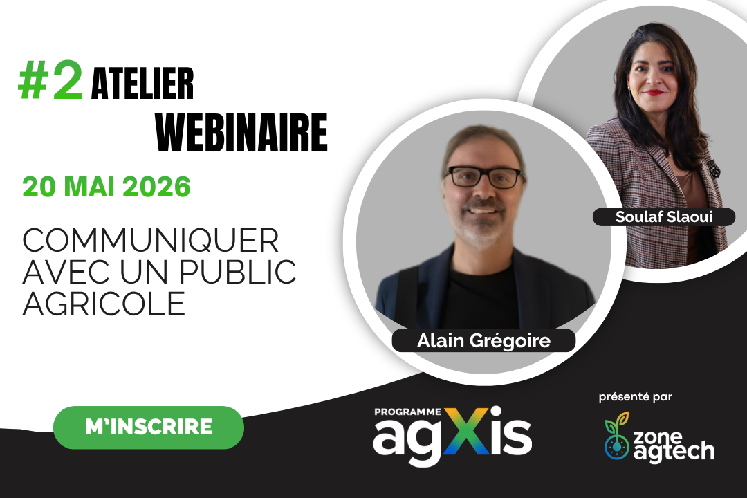 #2 Atelier webinaire AgXis : Communiquer avec un public agricole