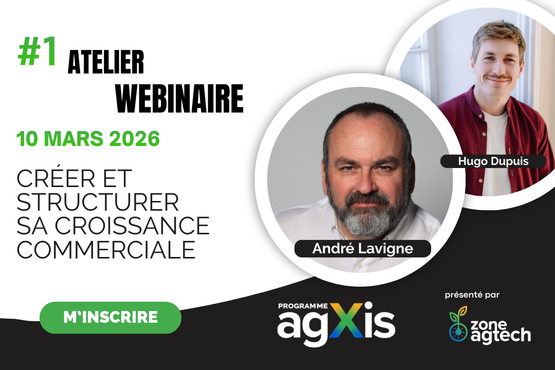 Créer et structurer sa croissance commerciale | Série formation AgXis 2026