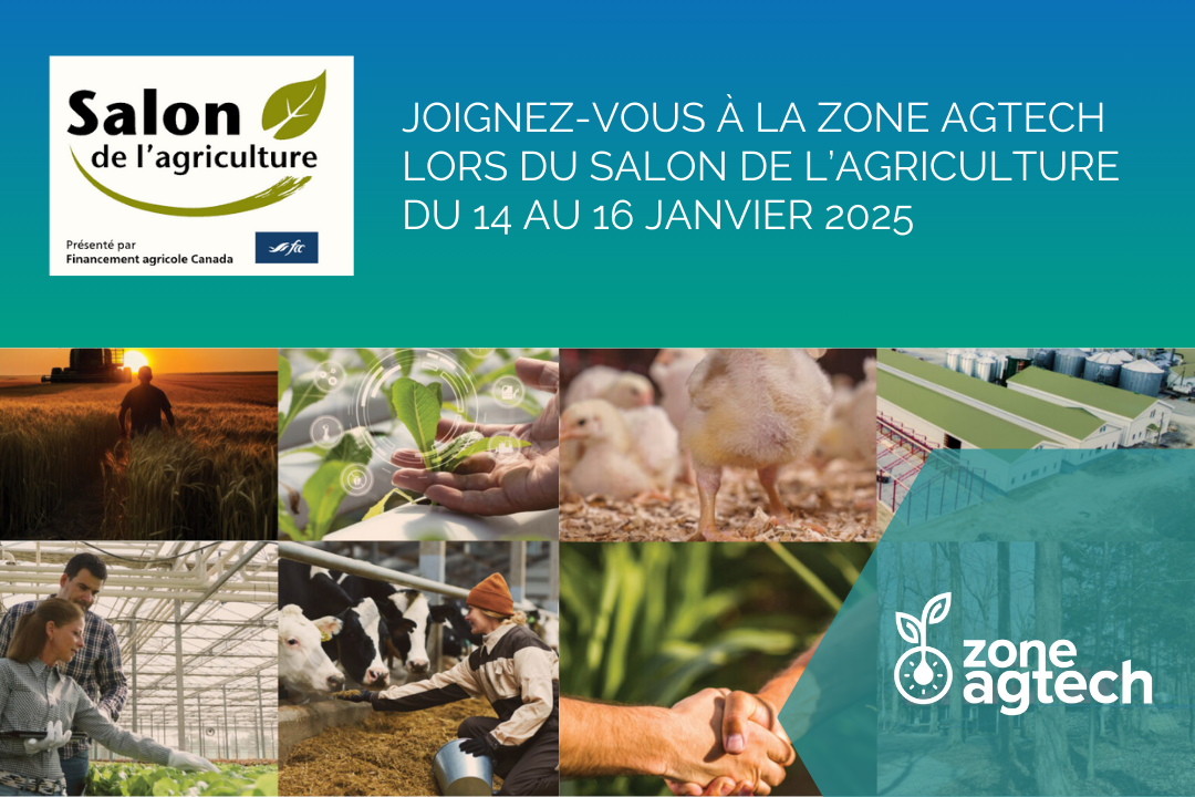 Exposez au Salon de l'Agriculture 2025 avec la Zone Agtech !