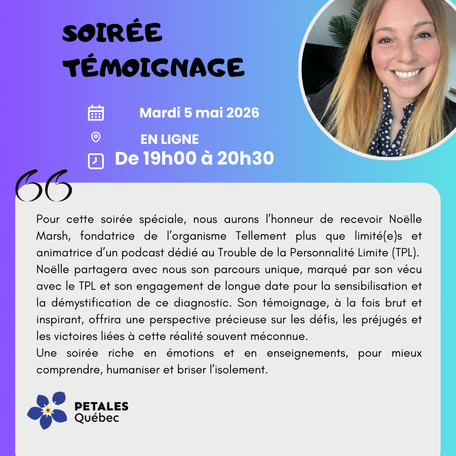 Soirée témoignage