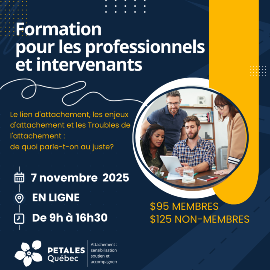 Formation pour les professionnel.le.s. et intervenant.e.s-automne 2025