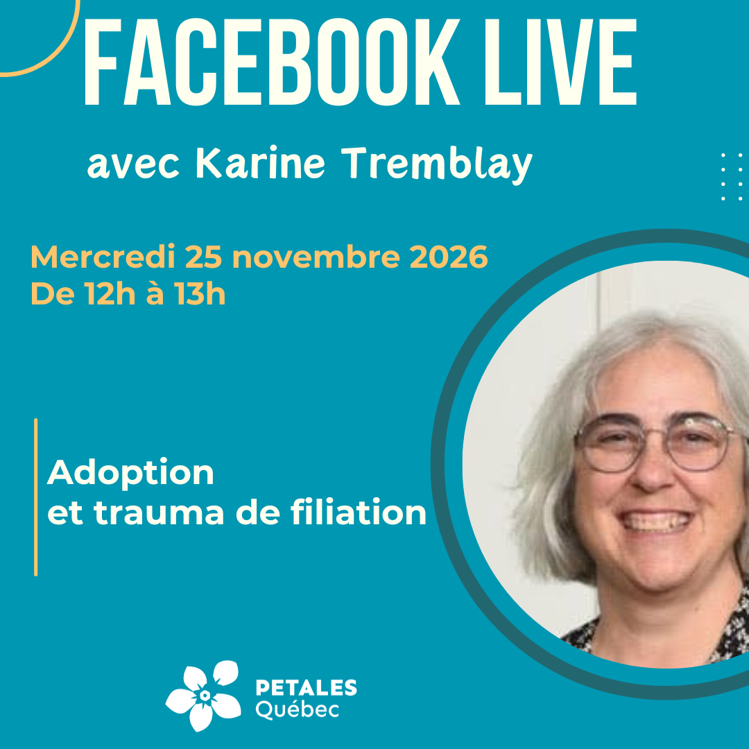 Facebook en direct | Adoption et trauma de filiation