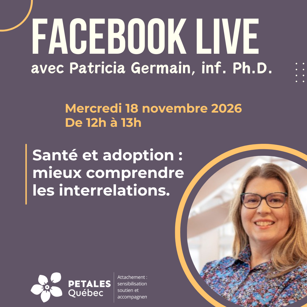 Facebook en direct | Santé et adoption : mieux comprendre les interrelations.