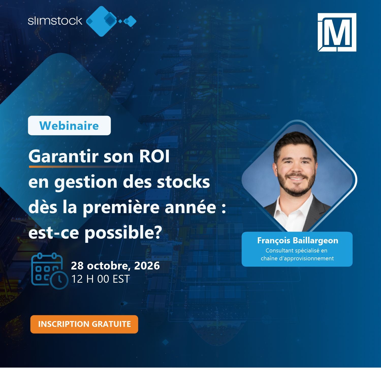 Webinaire - Garantir son ROI en gestion des stocks dès la première année : est-ce possible?