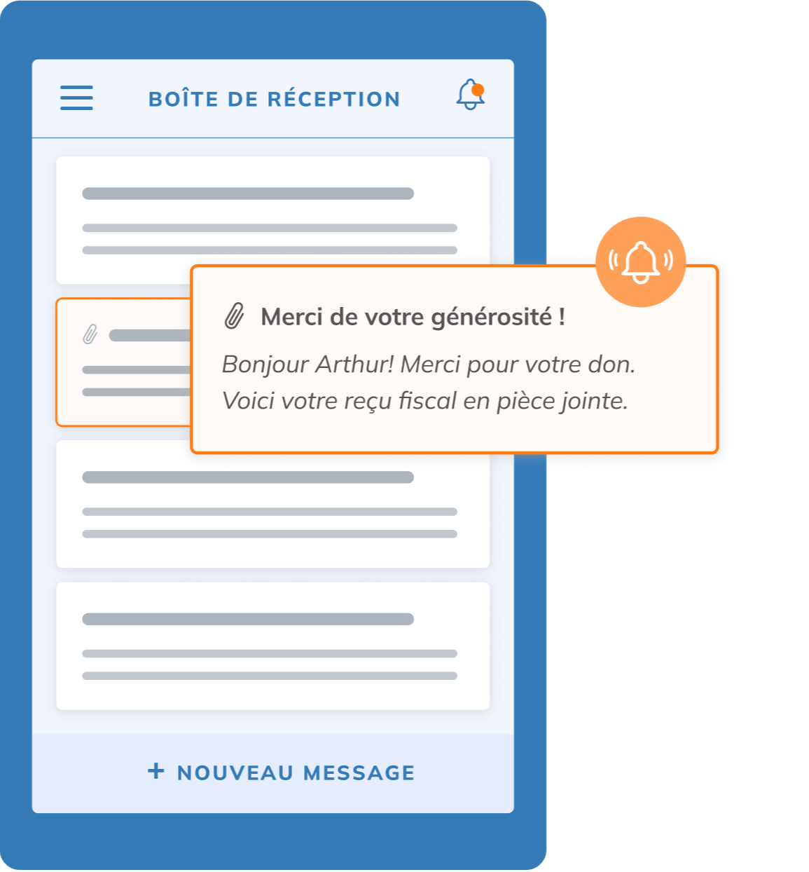 03 - fr - Dons - section Automatisez l’envoi de vos reçus fiscaux - bullet point