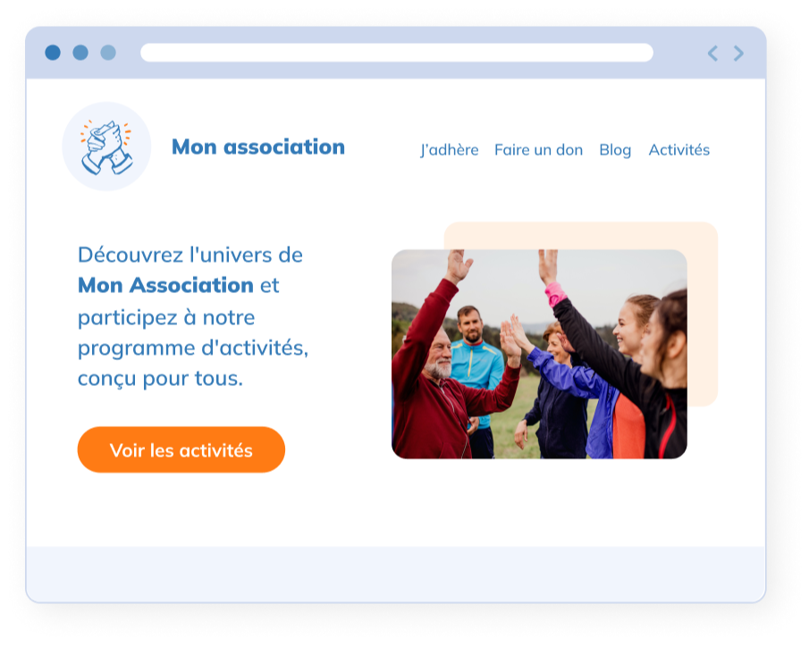 03 - fr - Entête - Website - Créez simplement le site web de votre association - bullet point