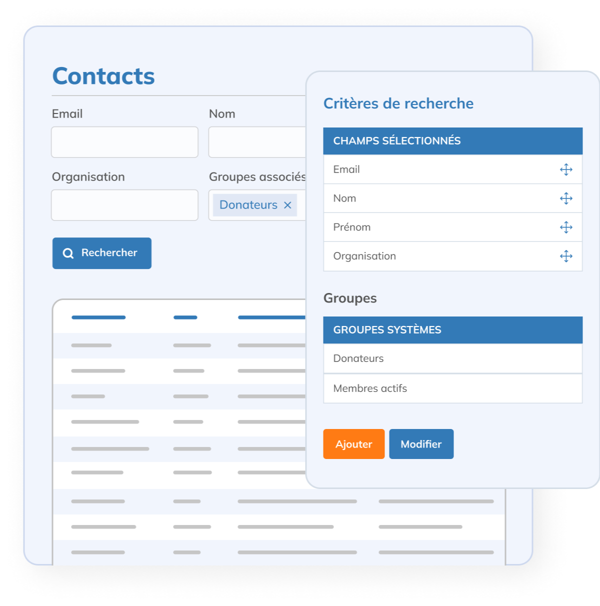 03 - fr - Contacts - Personnalisez la structure de votre base de contacts selon vos besoins