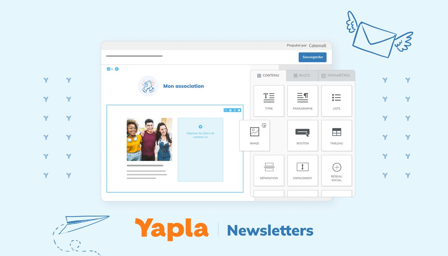 Yapla Newsletters : le nouvel outil d’emails marketing pour les associations