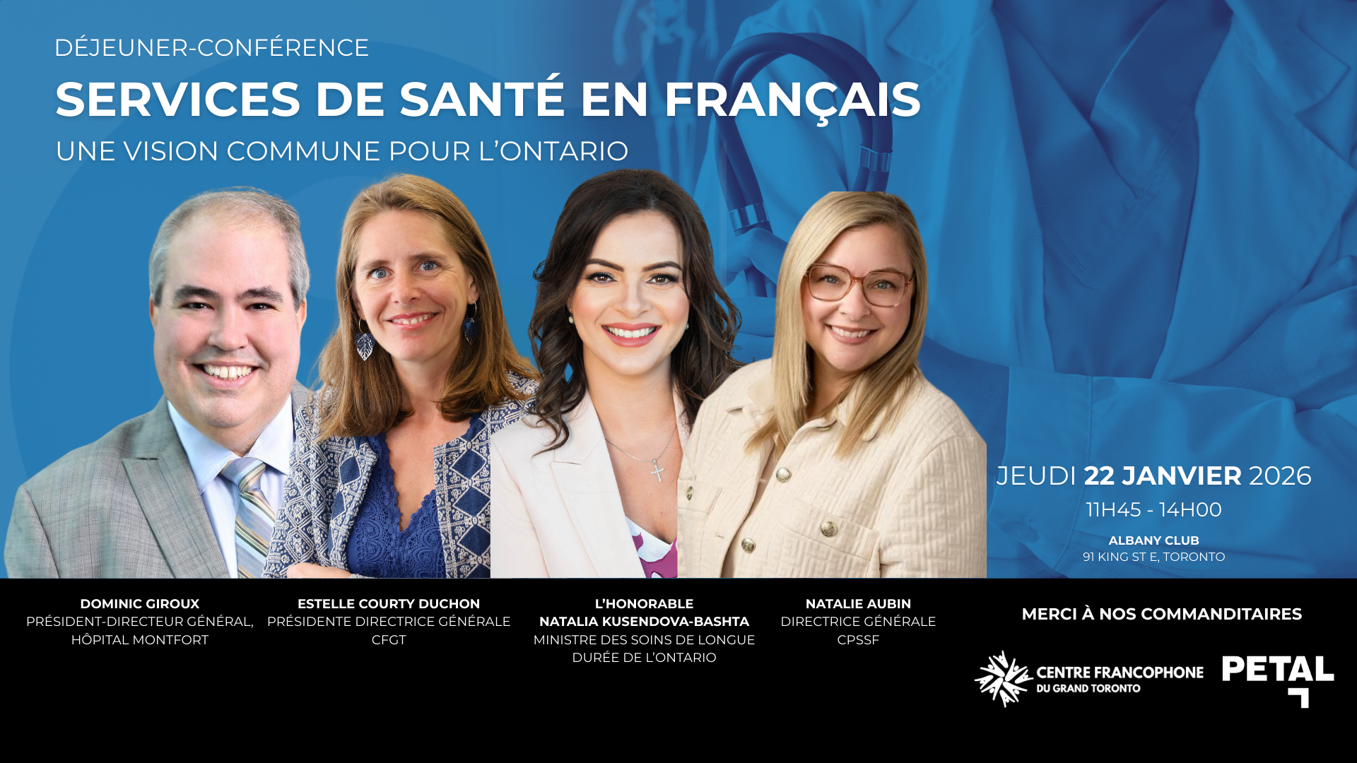 Services de santé en français