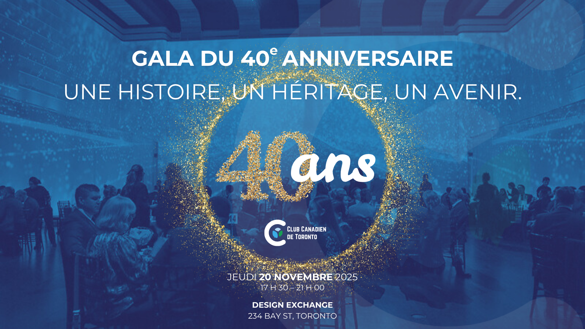 Gala du 40ème anniversaire
