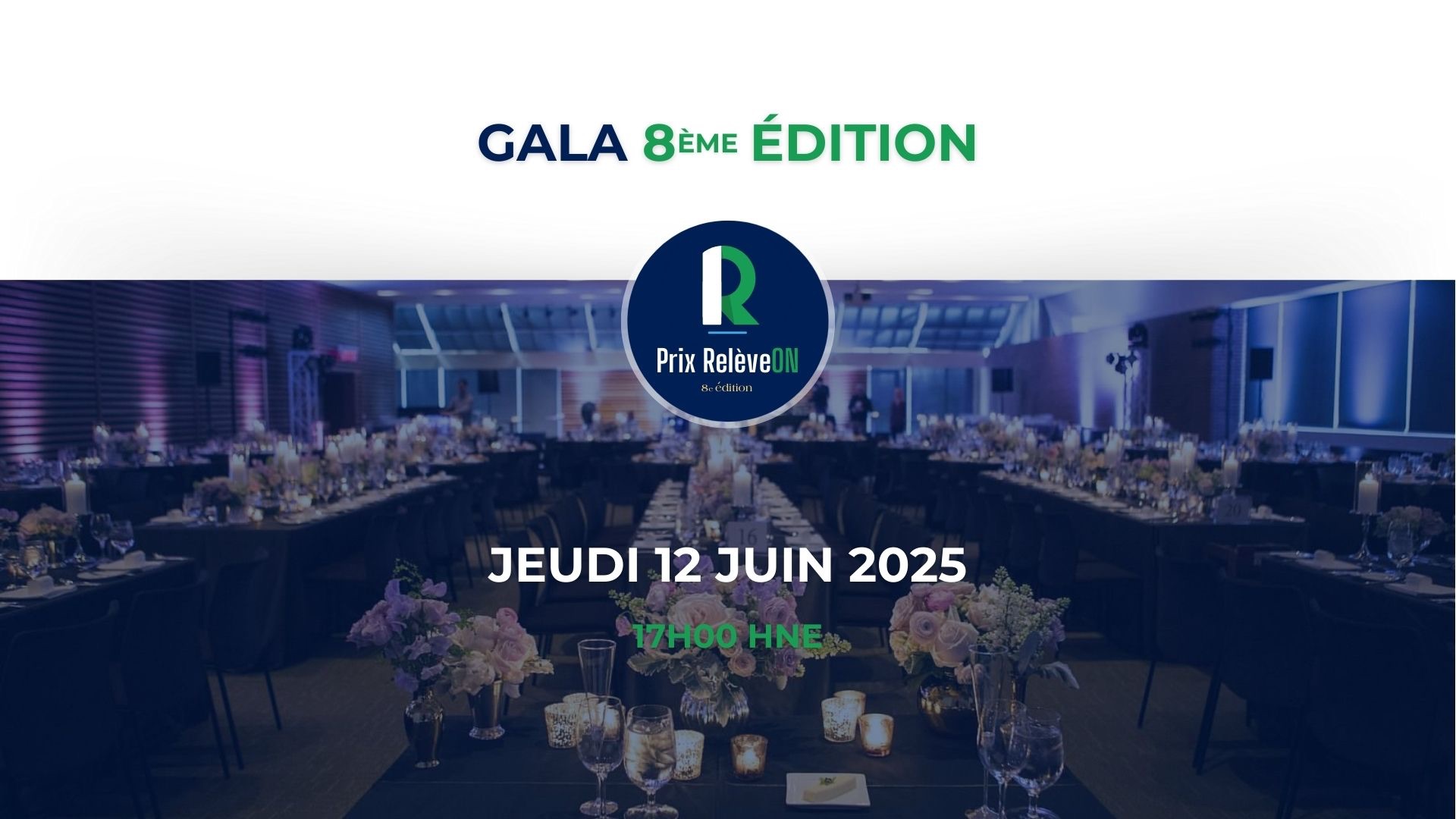 Gala de remise des Prix RelèveON 2025