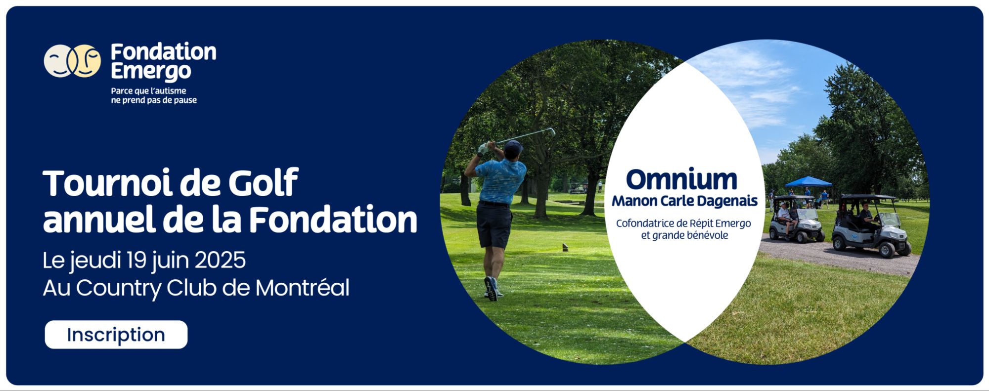 Golf 2025 - Fondation Emergo