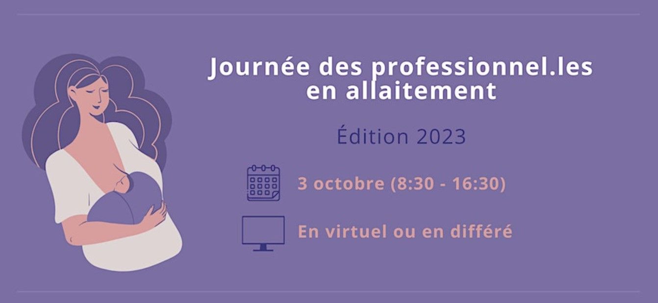 Journée des professionnel(le)s en allaitement 2023