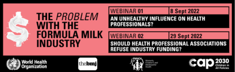 The problem with the formula milk industry