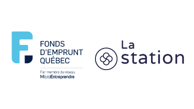 Logo Fonds d'emprunt Québec / La station Québec