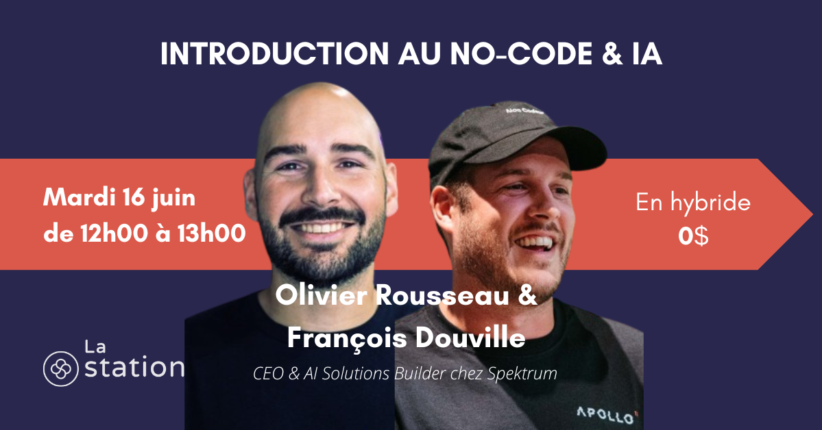 Introduction au no-code & ia