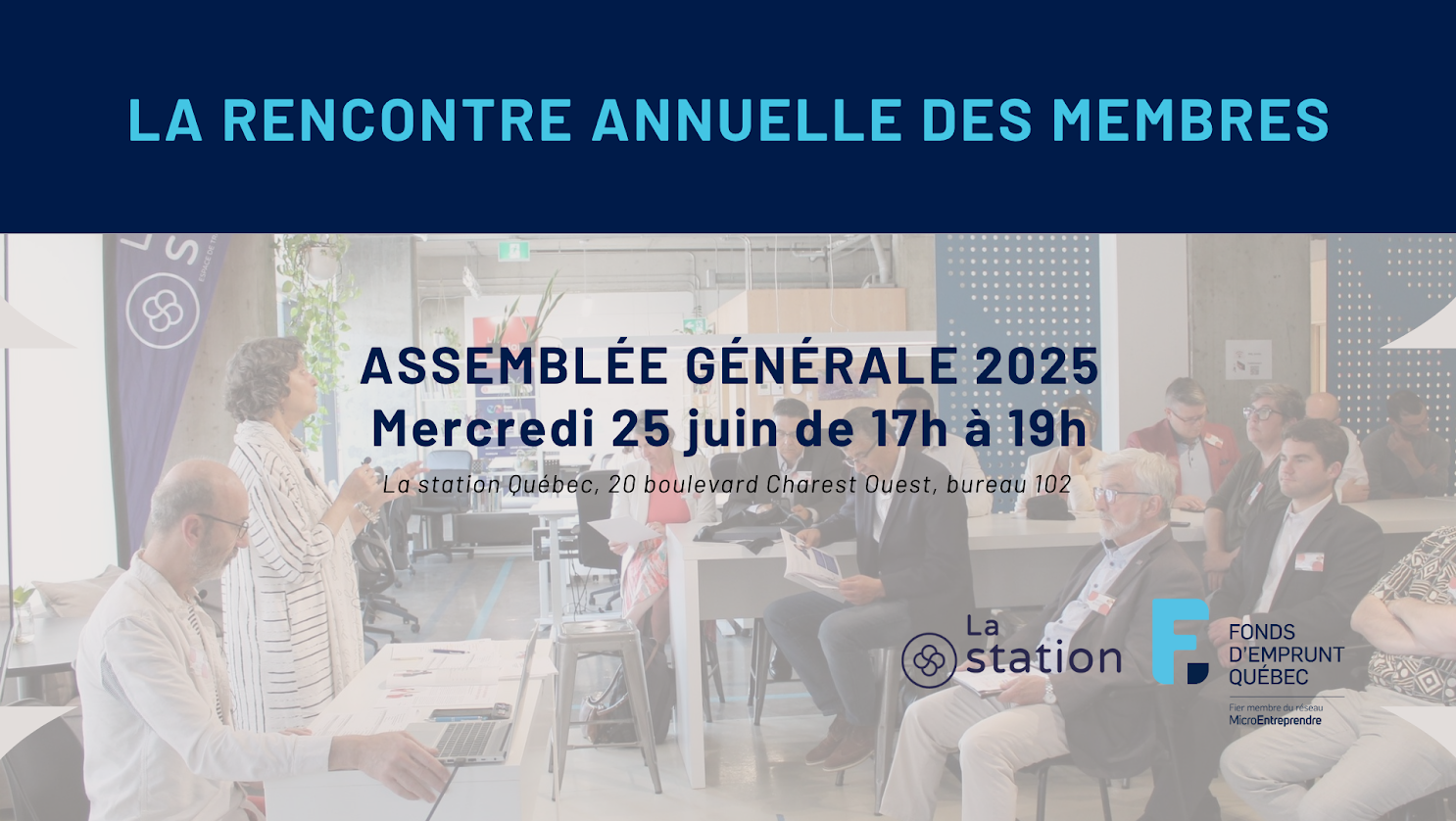 Assemblée générale annuelle du Fonds d’emprunt Québec et du Fonds 2