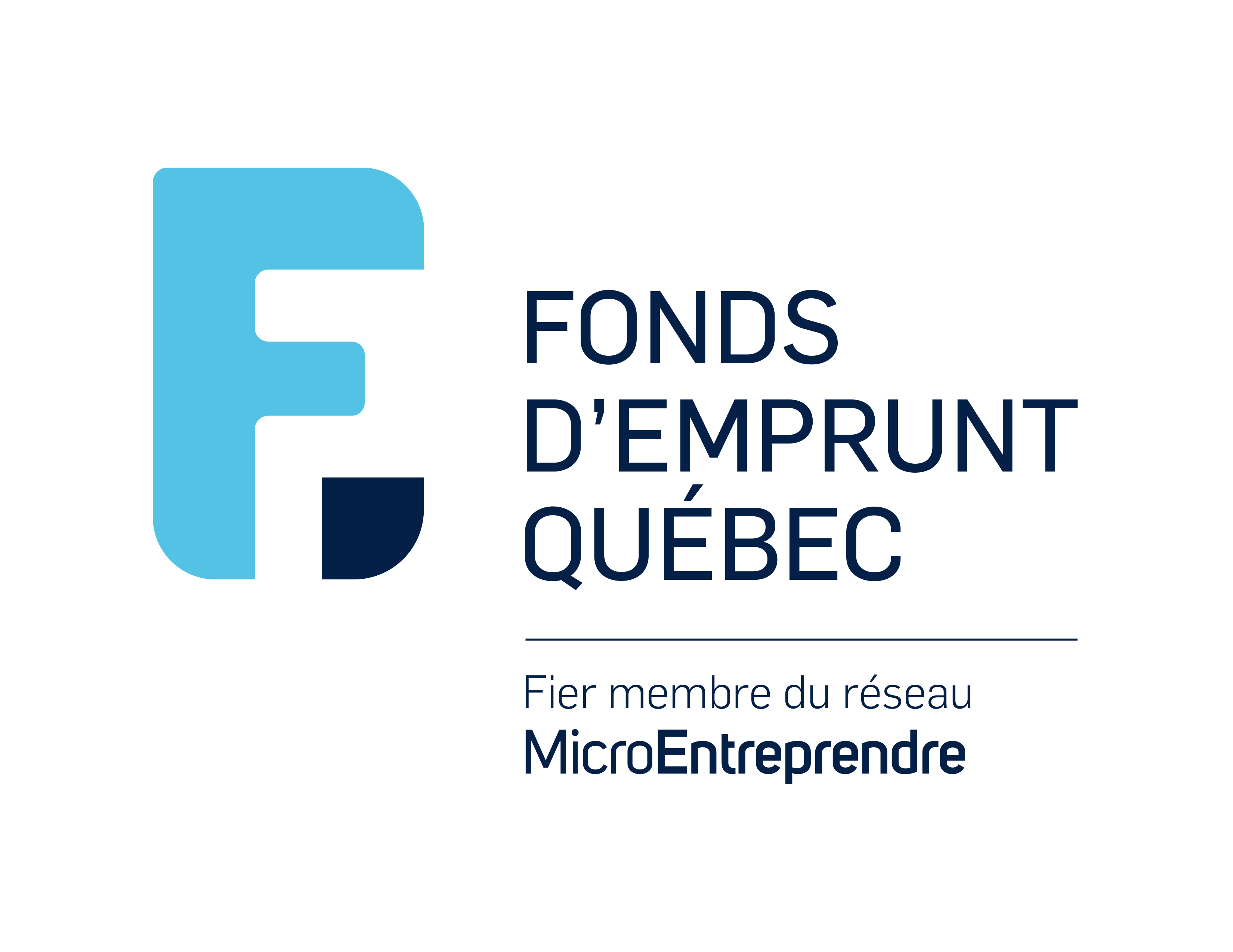 Logo Fonds d'emprunt Québec / Fonds 2