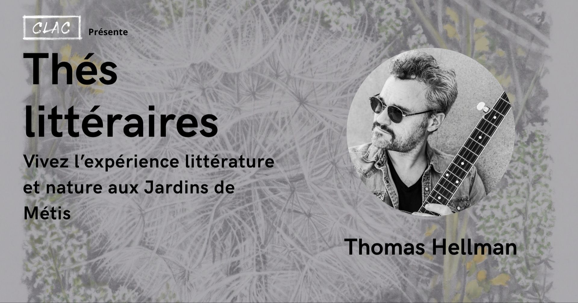 Thé littéraire avec Thomas Hellman