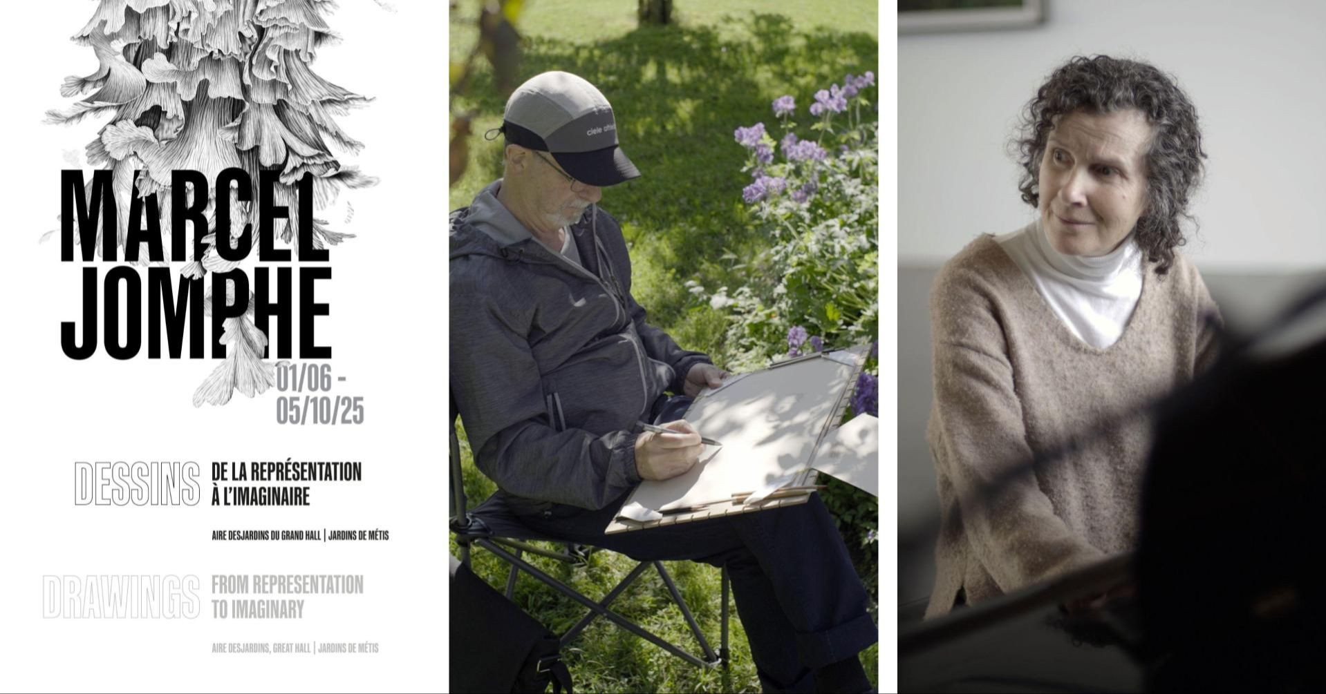 Marcel Jomphe | Dessins - De la représentation à l’imaginaire
