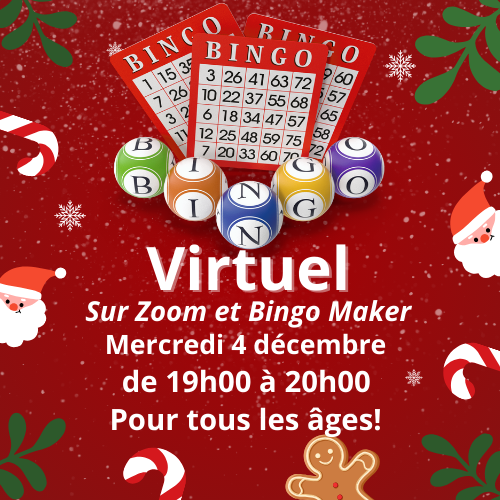 Bingo Virtuel sur Zoom et Bingo Maker