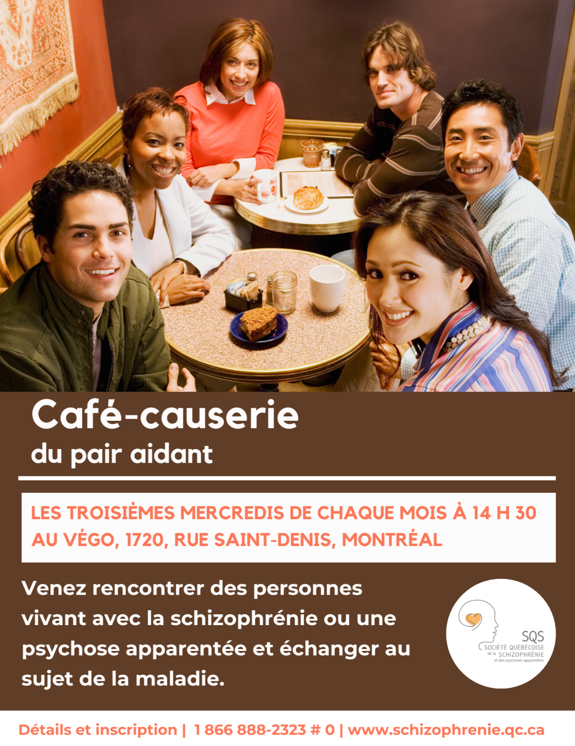 [PERSONNES ATTEINTES] Café-causerie - février