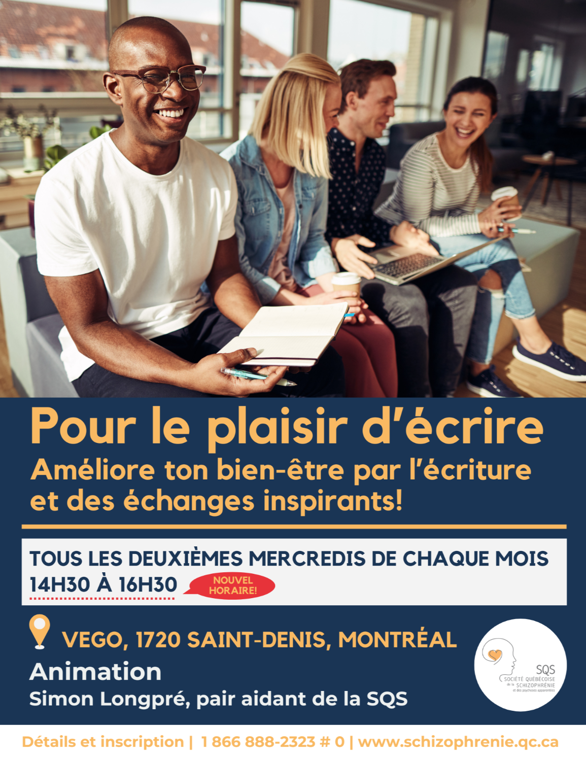 [PERSONNES ATTEINTES] Pour le plaisir d'écrire - février