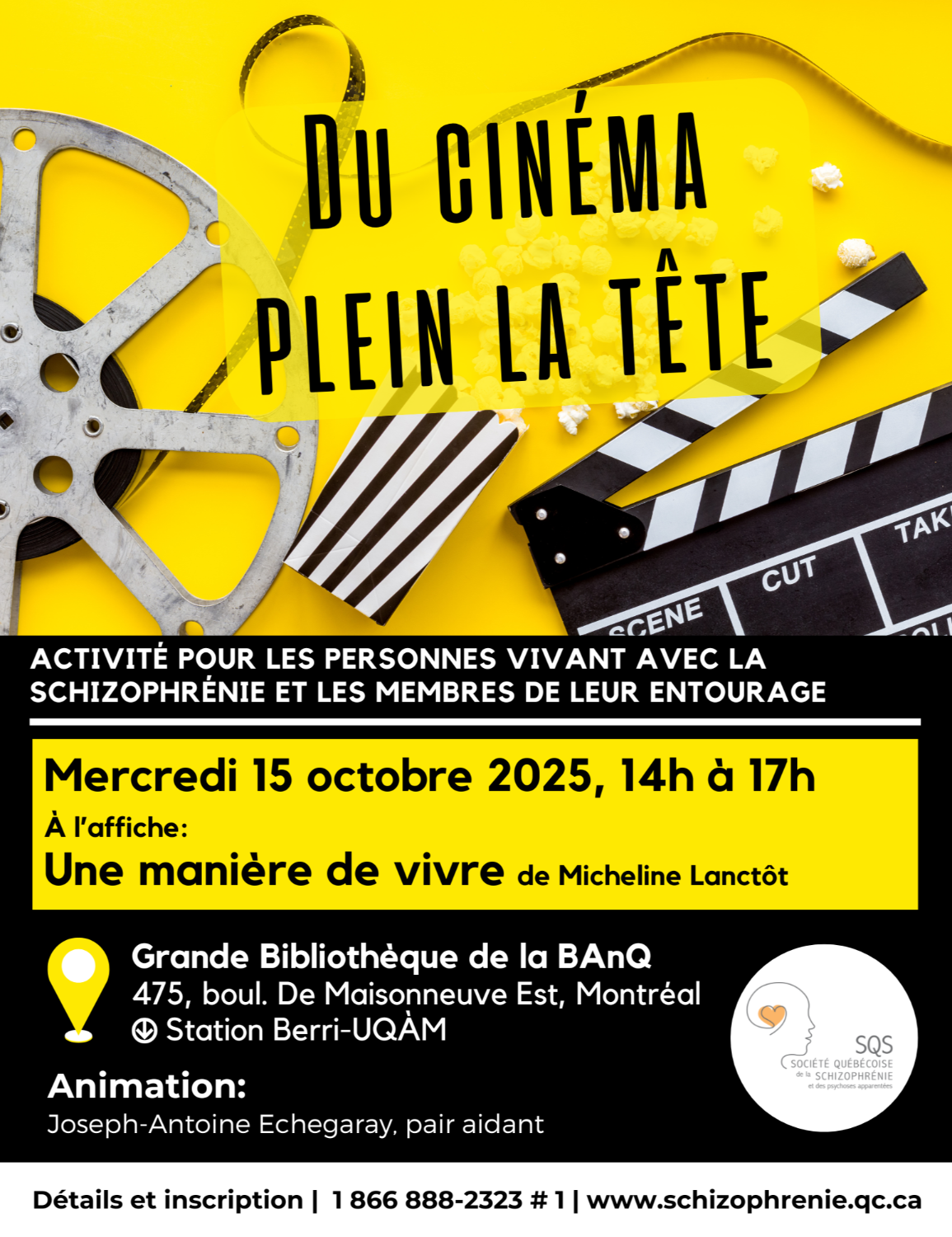 [MIXTE] Du cinéma plein la tête - octobre