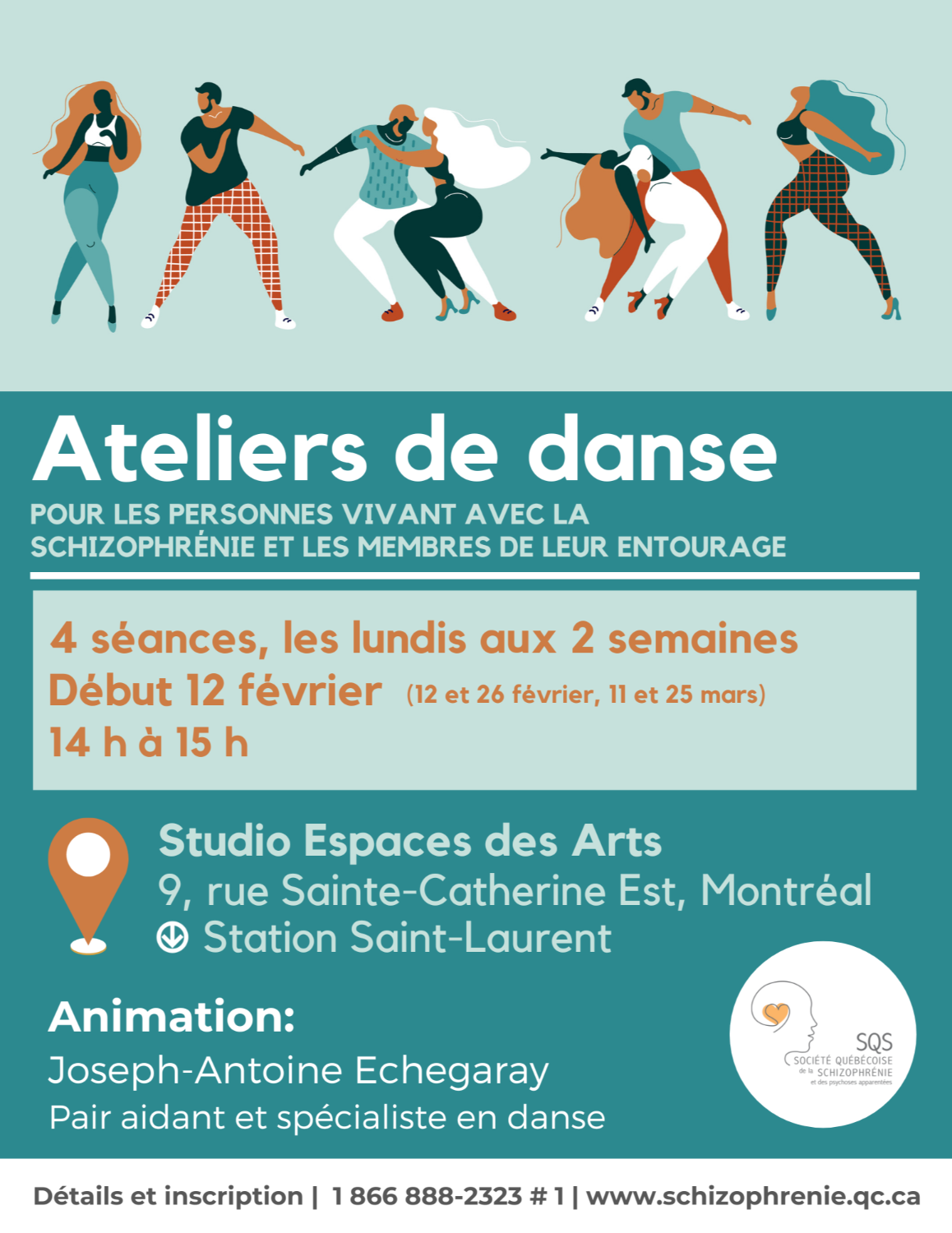 [MIXTE] Ateliers de danse