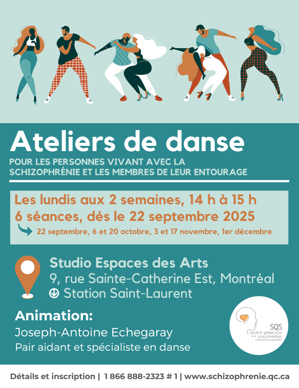 [MIXTE] Ateliers de danse