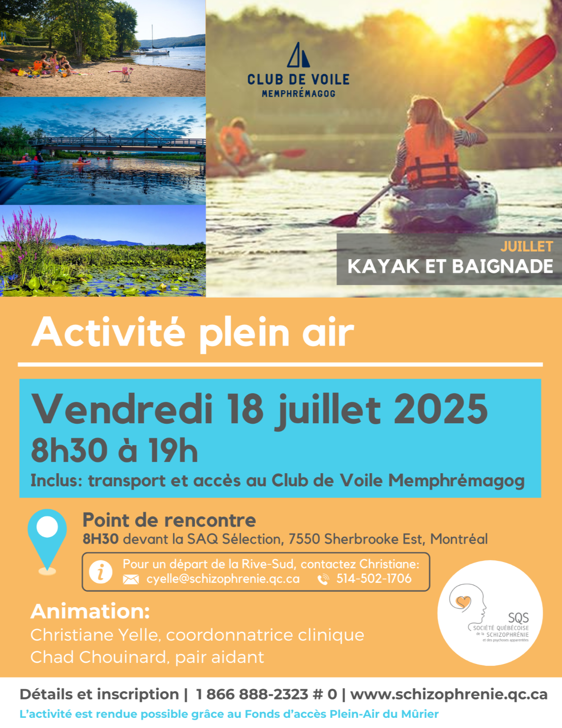 [PERSONNES ATTEINTES] Activité plein air de juillet