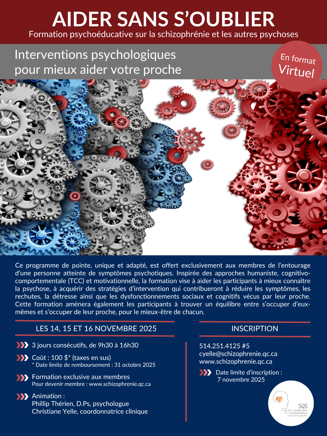 [ENTOURAGE] Formation Aider sans s'oublier I - En virtuel