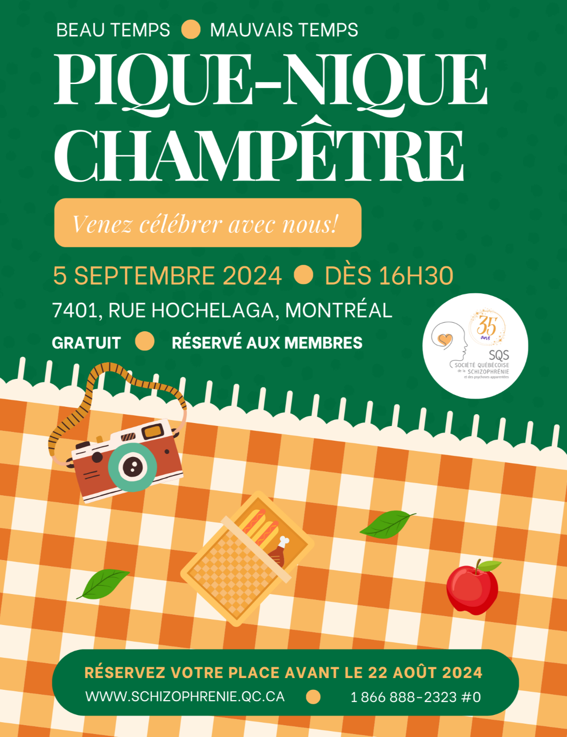 [MEMBRES] Fête champêtre de la SQS