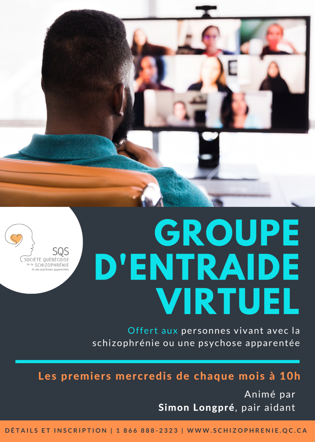 [PERSONNES ATTEINTES] – GROUPE D'ENTRAIDE VIRTUEL - OCTOBRE