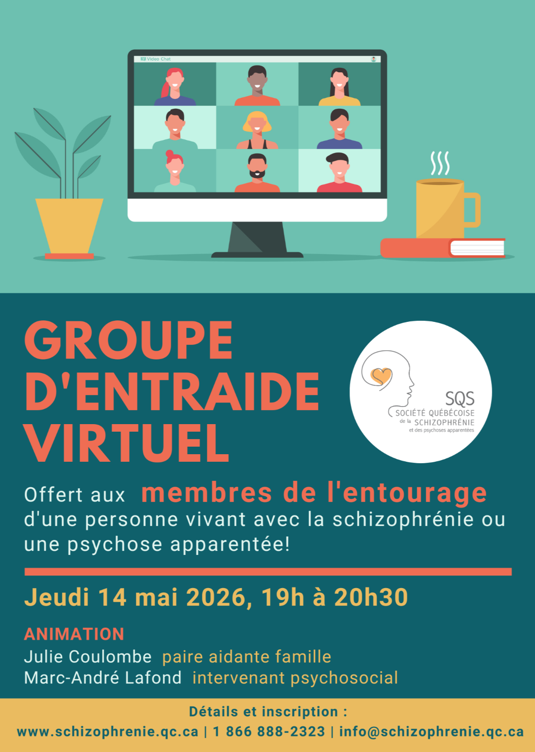 [ENTOURAGE] GROUPE D'ENTRAIDE VIRTUEL - MAI