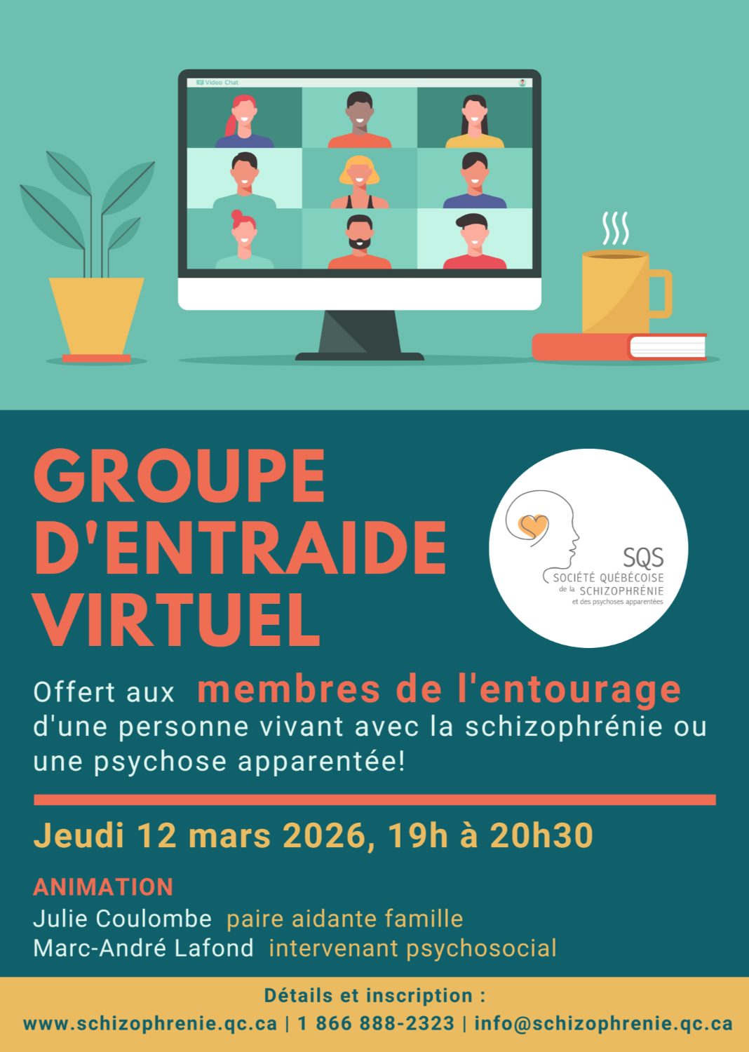 [ENTOURAGE] GROUPE D'ENTRAIDE VIRTUEL - MARS