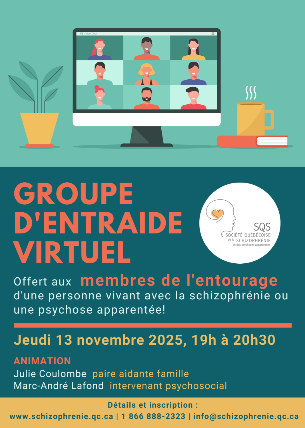 [ENTOURAGE] GROUPE D'ENTRAIDE VIRTUEL - NOVEMBRE
