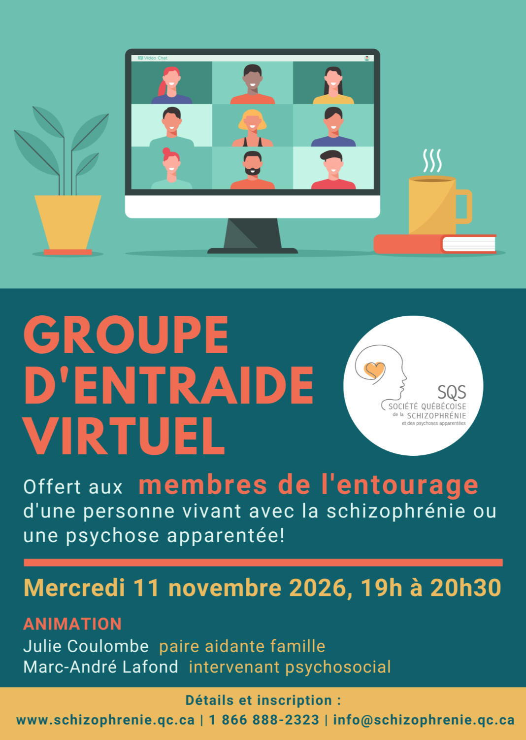 [ENTOURAGE] GROUPE D'ENTRAIDE VIRTUEL - NOVEMBRE